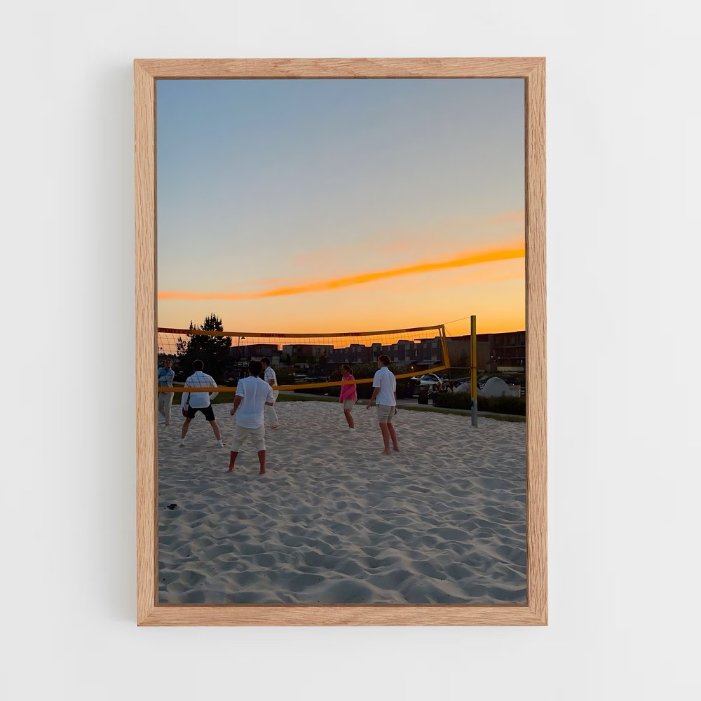 Poster Beach Volleyball Norway – affiche Beach-volley (vue 4)